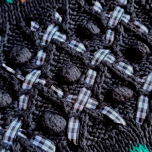 Portraits by Northern Isle Hand Knitted Holiday Cardigan Sweater - Picture 6 of 9